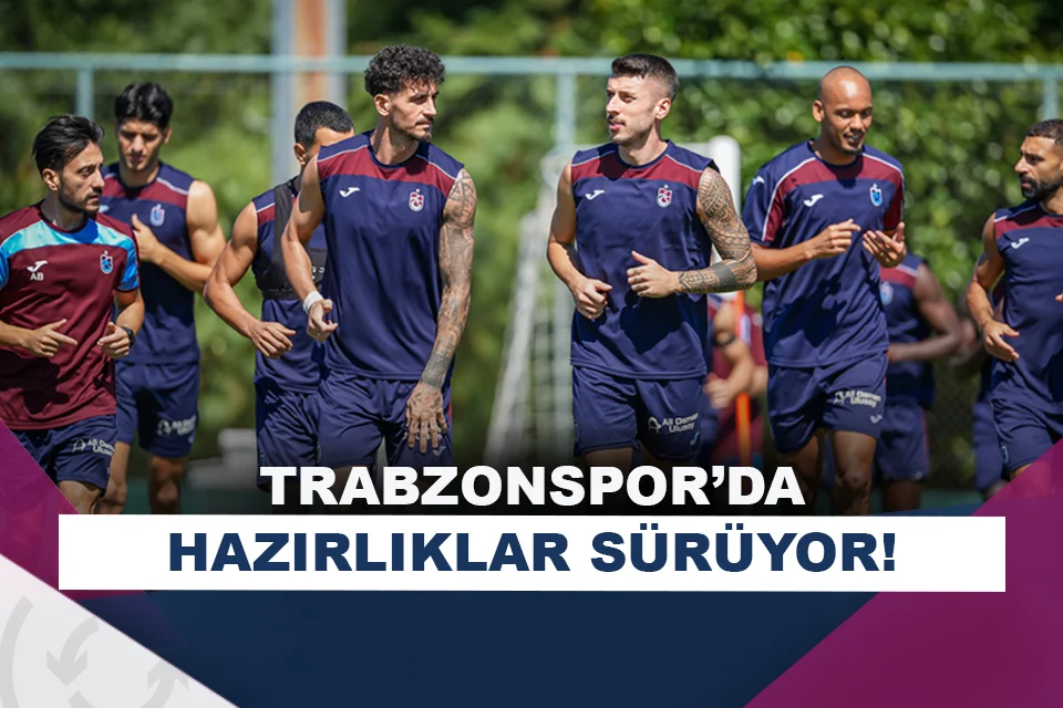 Trabzonspor'da Konyaspor maçı hazırlıkları devam ediyor!