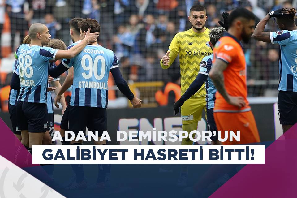 Adana Demirspor, Başakşehir’i Devirdi; Galibiyeti Hatırladı! - Asist Analiz