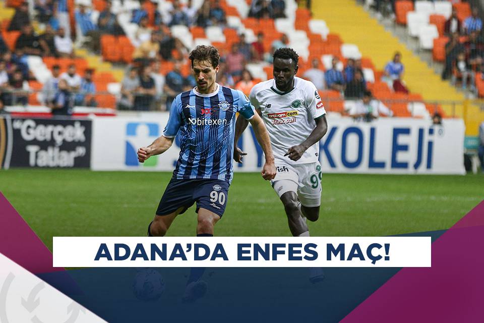 Adana Demirspor Attı; Konyaspor Yakaladı! 1-1 - Asist Analiz