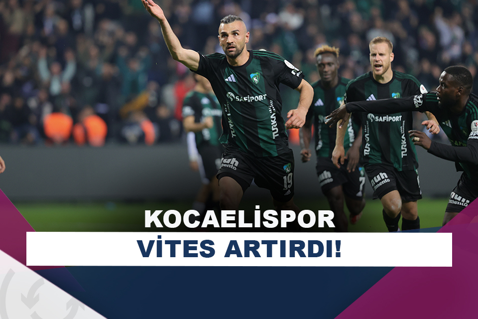 Kocaelispor'dan galibiyet serisi!