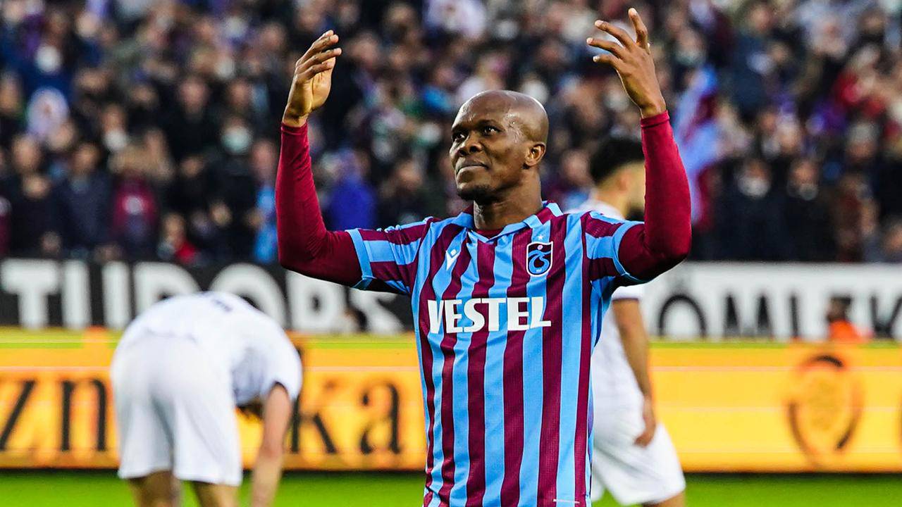 Trabzonspor, Nwakaeme'nin gol attığı maçları kazanıyor