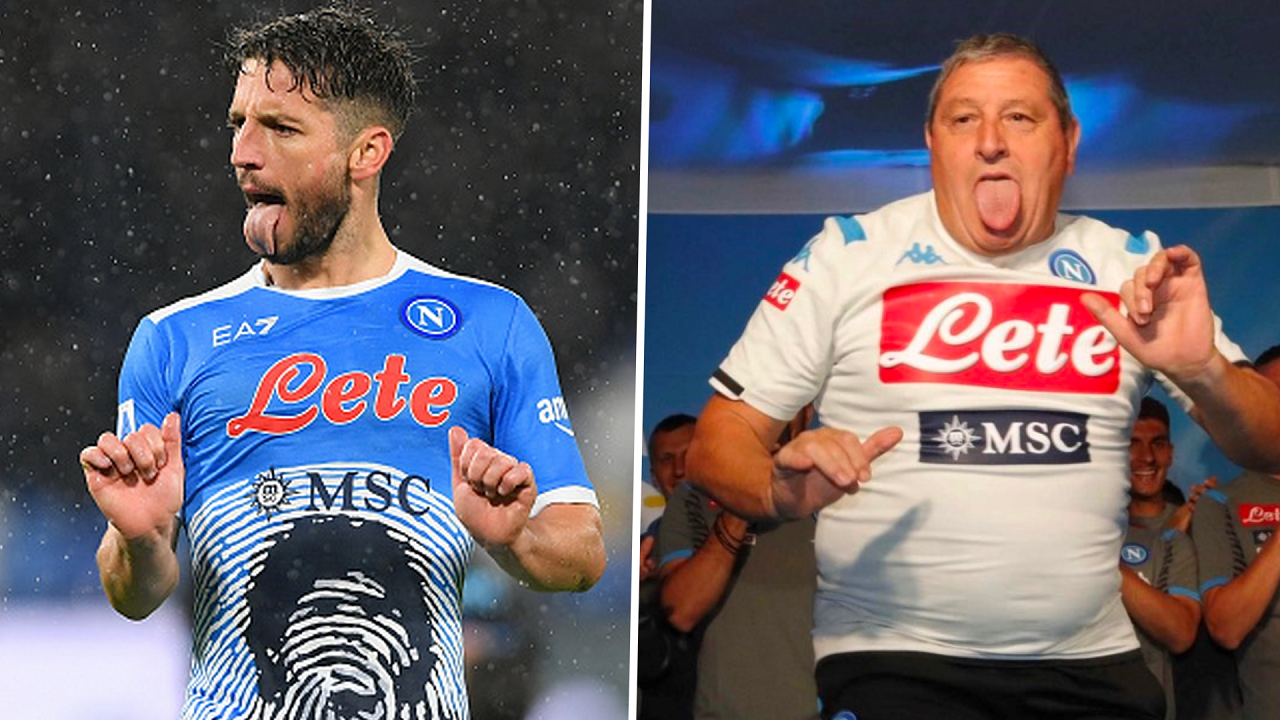 Mertens, Tommaso için “Benim neşe kaynağım” ifadesini kullanıyor. Bu sebeple de bazı attığı golleri Tommaso Starace’ye ithaf etmek adına; onun meşhur dansını, gol sevincine yansıtıyor ve ortaya neşeli anlar çıkıyor.