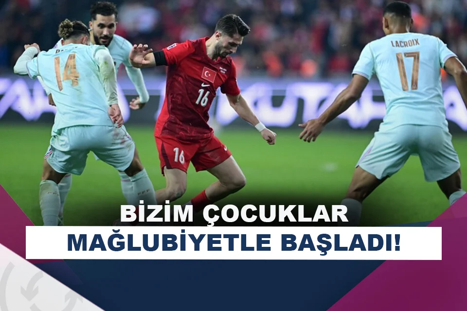 A Milli Takım, Fransa’ya tek golle mağlup oldu!