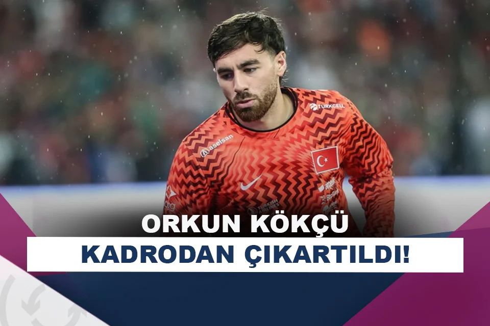 Orkun Kökçü, A Milli Takım kadrosundan çıkartıldı!
