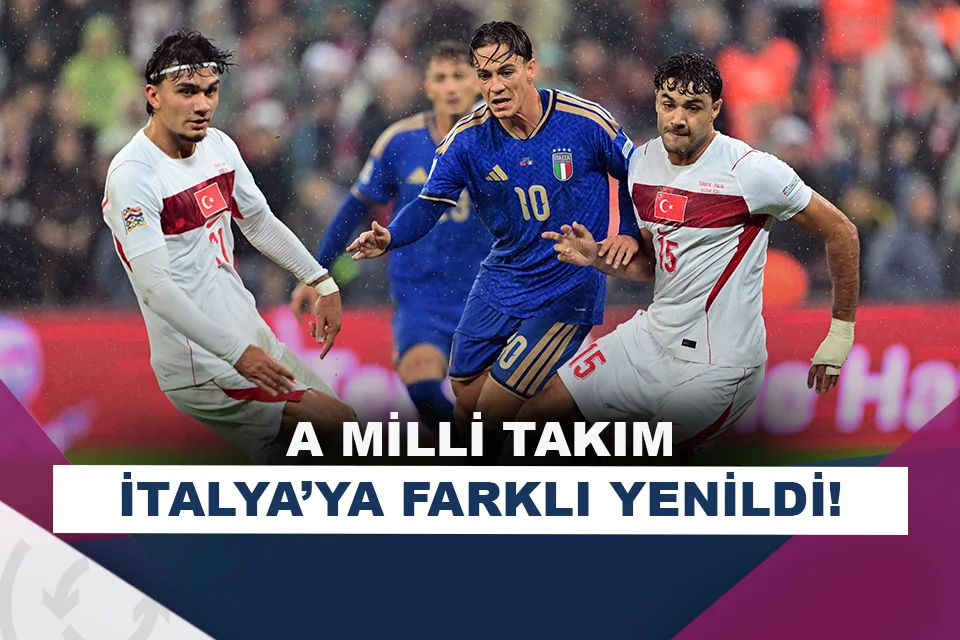 A Milli Takım, İtalya’ya farklı mağlup!
