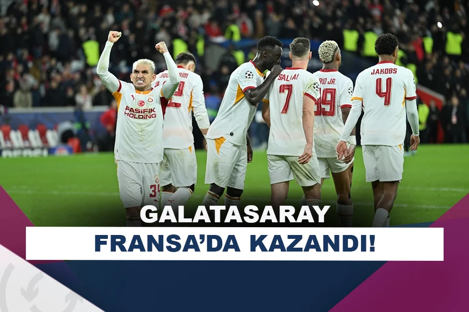 Galatasaray, Devler Ligi'nde ilk galibiyetini aldı!
