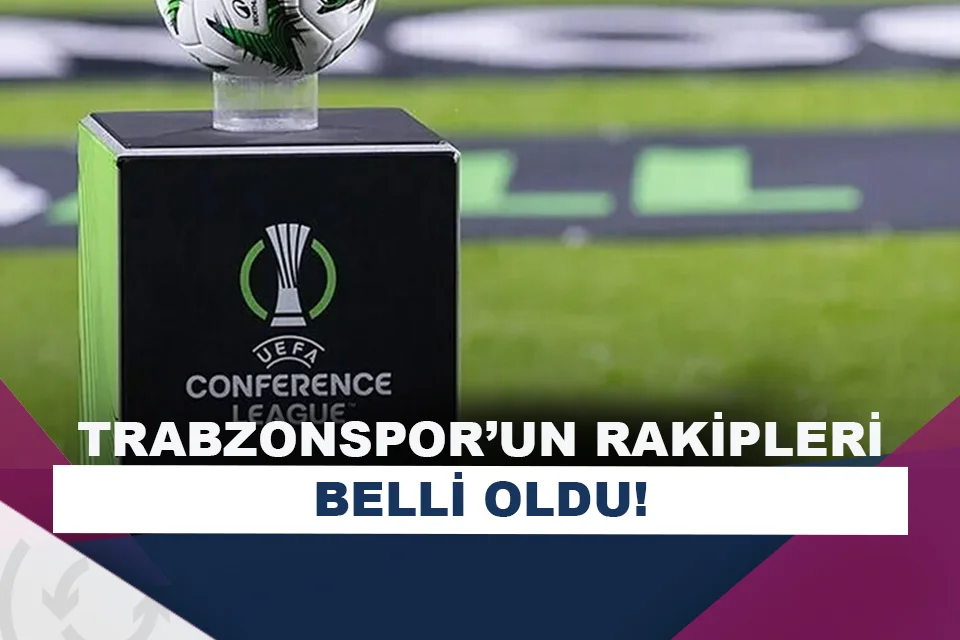 Trabzonspor'un Avrupa'daki rakipleri belli oldu!