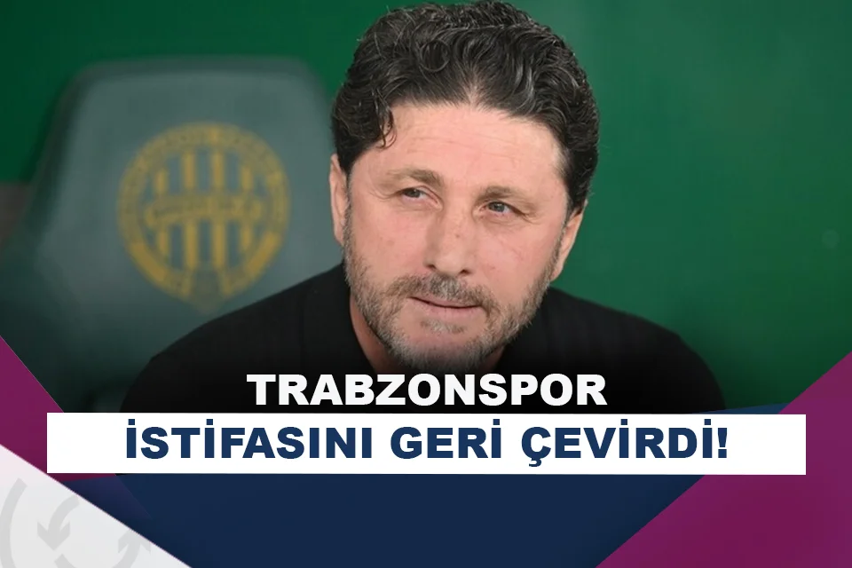 Trabzonspor, Fatih Tekke'nin istifasını kabul etmedi!