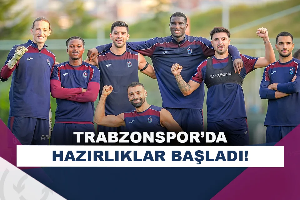 Trabzonspor, Gaziantep FK maçı hazırlıklarına başladı!