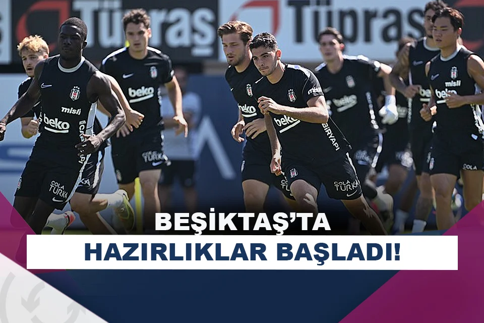 Beşiktaş, Hradec Kralove maçının hazırlıklarına başladı!