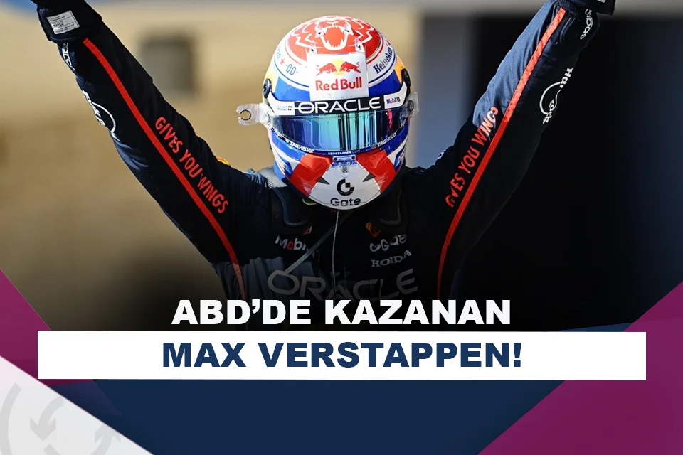 Formula 1 ABD GP’de kazanan Max Verstappen!