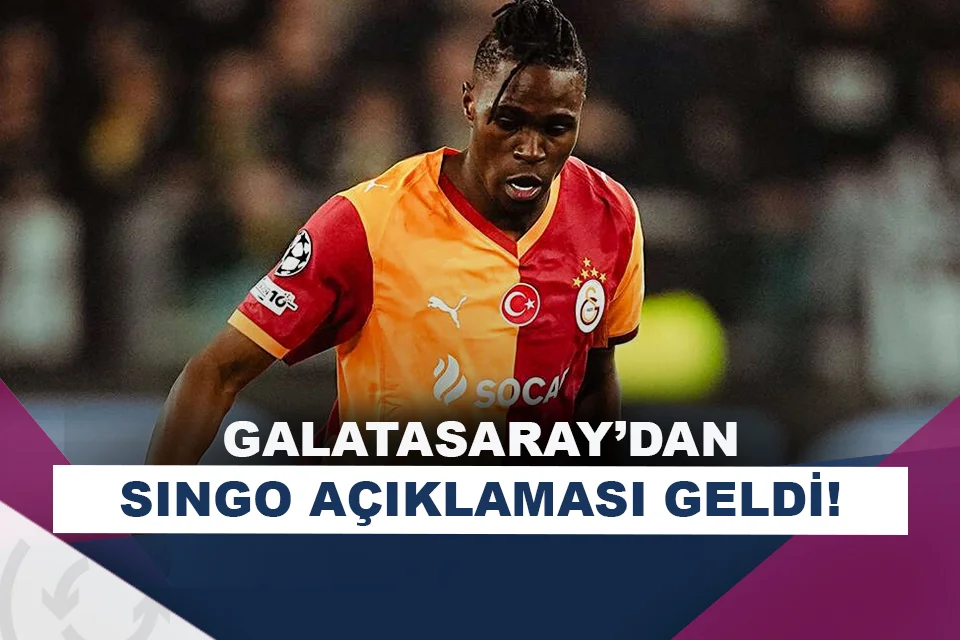 Galatasaray’dan Wilfried Singo açıklaması!