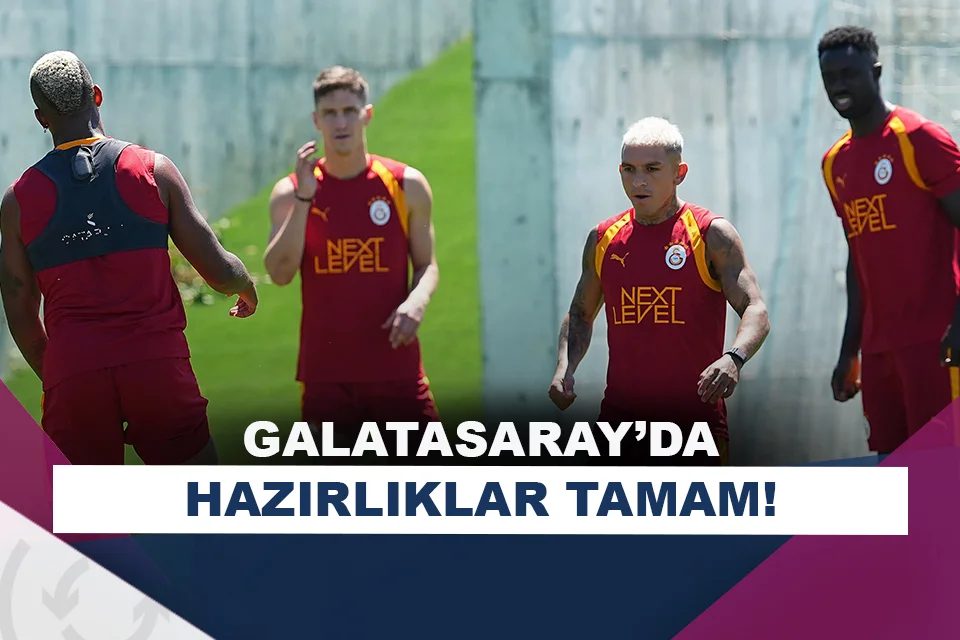 Galatasaray, Erzurumspor FK maçına hazır!