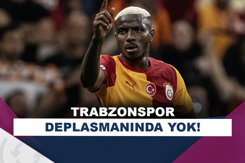 Galatasaray’da Victor Osimhen, kadroya alınmadı!