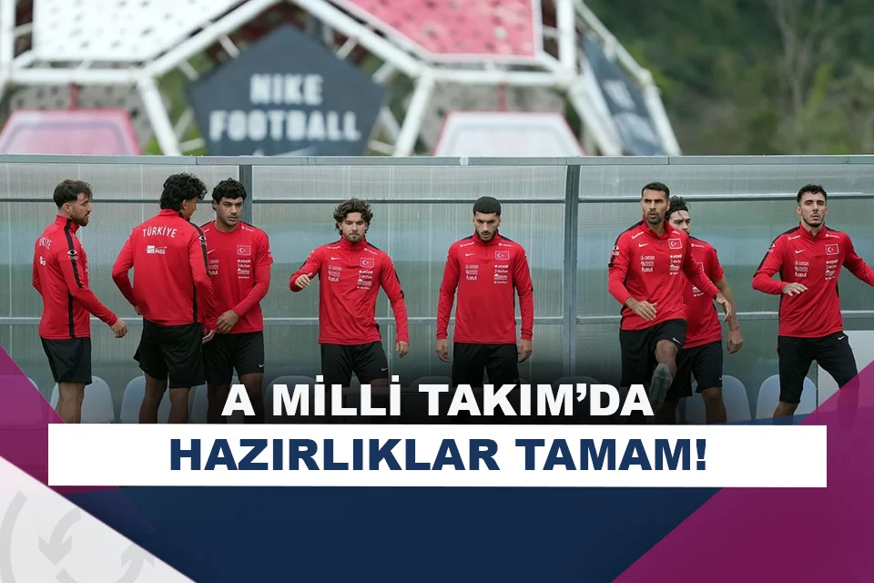 A Milli Takım, Fransa maçına hazır!