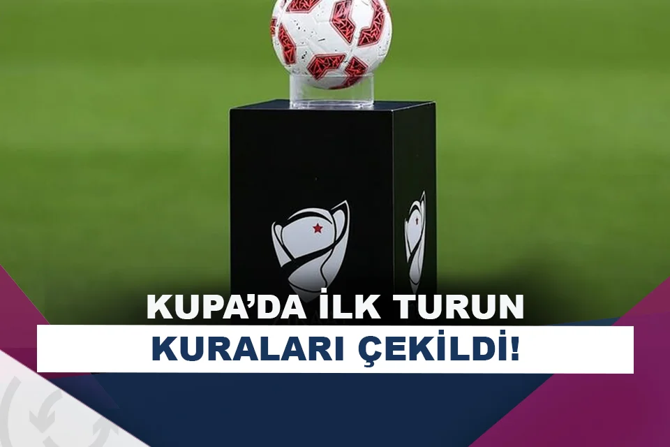 Ziraat Türkiye Kupası’nda ilk tur kuraları çekildi!