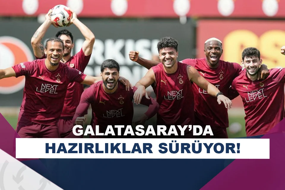 Galatasaray'da Çaykur Rizespor maçı hazırlıkları sürüyor!