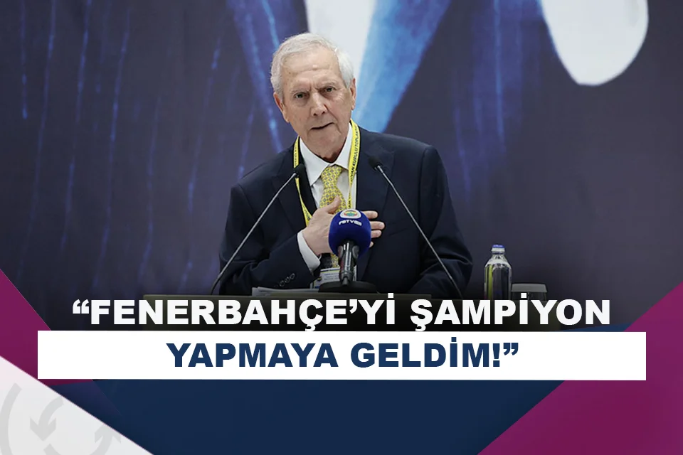 Aziz Yıldırım: Fenerbahçe’yi şampiyon yapacağım!