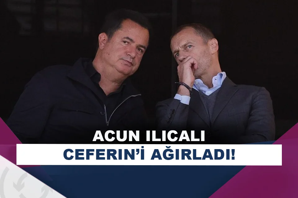 Acun Ilıcalı, Aleksander Ceferin'i ağırladı!