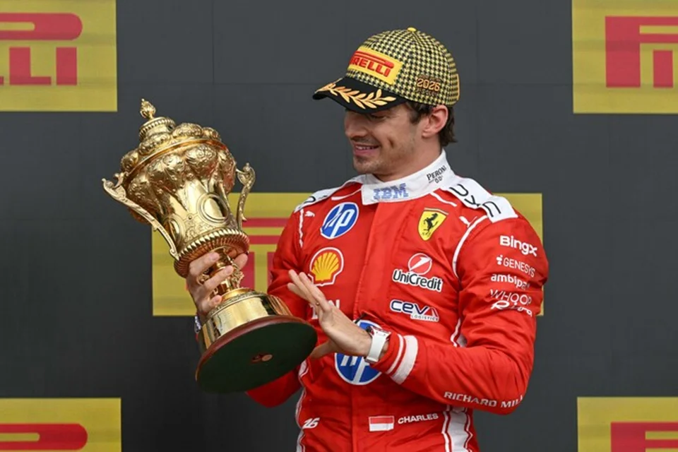 Formula 1 Büyük Britanya GP’de Charles Leclerc kazandı!