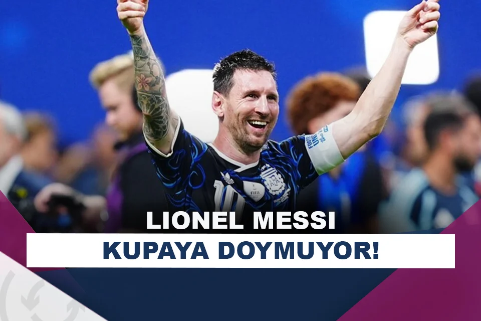 Lionel Messi, bir kupa daha kazandı!