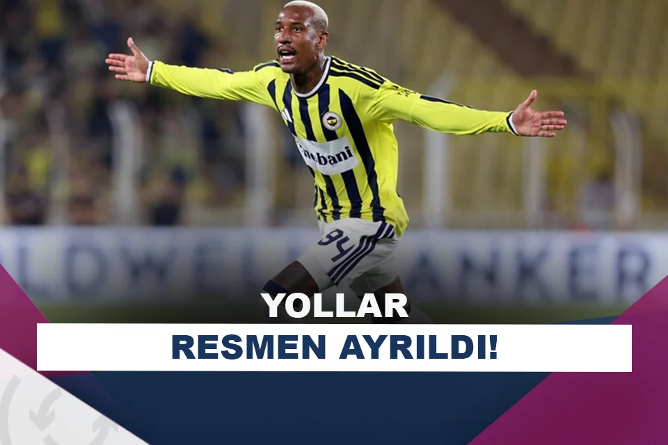 Fenerbahçe, Anderson Talisca ile yollarını ayırdı!