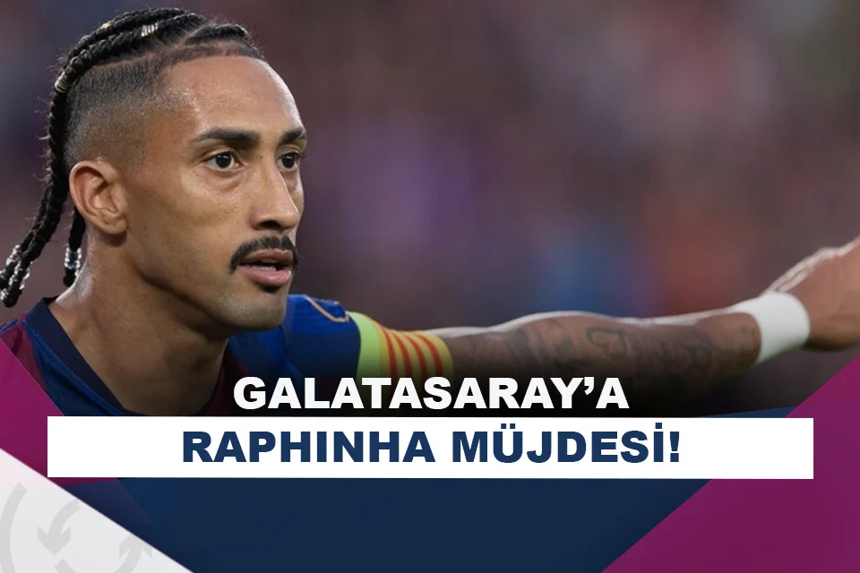 Barcelona'nın yıldızı Raphinha, Galatasaray maçında yok!