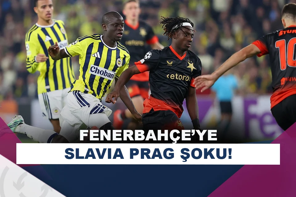 Fenerbahçe, Slavia Prag’a karşı 1 puana razı!