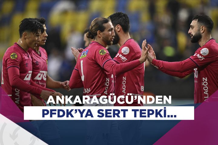 Ankaragücü'nden PFDK'ya sert tepki...