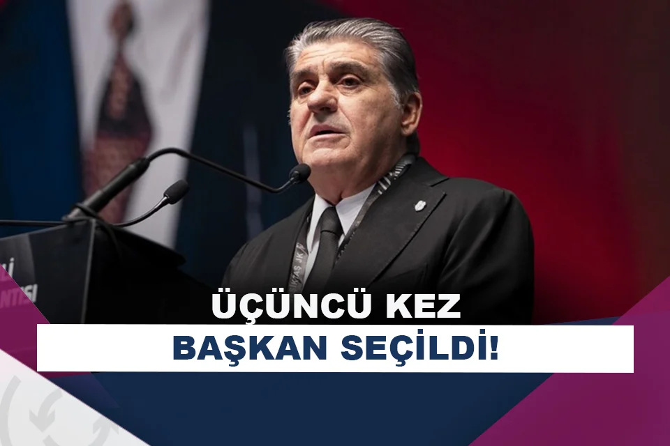 Serdal Adalı, bir kez daha Beşiktaş başkanı!