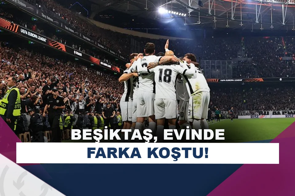 Beşiktaş, Marsilya'yı farklı geçti!