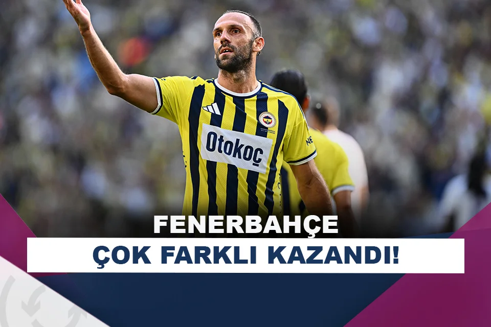 Fenerbahçe, Eyüpspor'u 8 golle geçti!